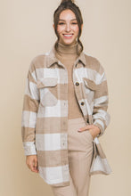 Load image into Gallery viewer, Cozy Up Long Flannel Shacket