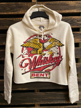 Load image into Gallery viewer, Whiskey Bent Cropped Hoodie Sweatshirt