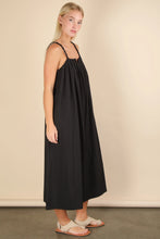 Load image into Gallery viewer, Midi-Night Black Dress