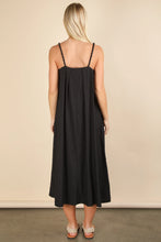 Load image into Gallery viewer, Midi-Night Black Dress