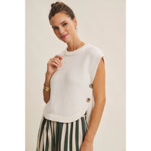 Load image into Gallery viewer, The Everly Button Detail Sweater