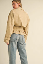 Load image into Gallery viewer, Short Trench Coat