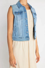 Load image into Gallery viewer, Cassidy Denim Vest