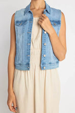 Load image into Gallery viewer, Cassidy Denim Vest