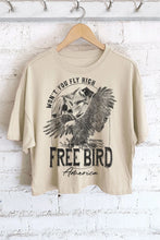 Load image into Gallery viewer, Free Bird Cropped Tee