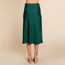 Load image into Gallery viewer, Sidney Satin Midi Skirt