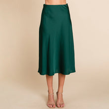 Load image into Gallery viewer, Sidney Satin Midi Skirt