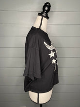 Load image into Gallery viewer, Last Night Black Wallen Long Cropped Tee
