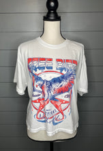 Load image into Gallery viewer, Let Freedom Ring Freeboard Long Cropped Tee