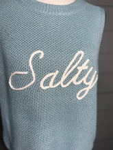 Load image into Gallery viewer, Salty Embroidered Sleeveless sweater