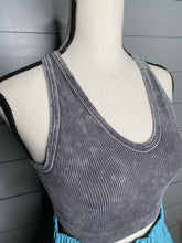 Load image into Gallery viewer, Ribbed Cropped Bralette Tank