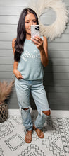 Load image into Gallery viewer, Salty Embroidered Sleeveless sweater