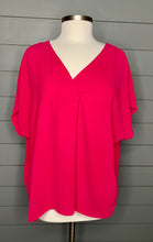 Load image into Gallery viewer, Let's Go Party Hot Pink Top