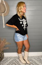 Load image into Gallery viewer, Last Night Black Wallen Long Cropped Tee