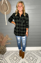 Load image into Gallery viewer, Checked Out For The Weekend Flannel