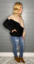 Load image into Gallery viewer, Geometric Color Block Sweater