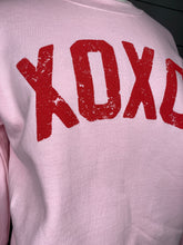 Load image into Gallery viewer, XOXO Pink Valentine Sweatshirt