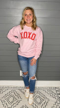 Load image into Gallery viewer, XOXO Pink Valentine Sweatshirt