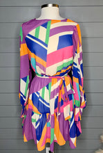 Load image into Gallery viewer, Sunset Dreams Geometric Dress