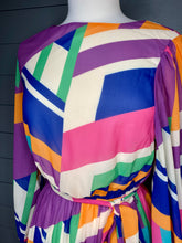 Load image into Gallery viewer, Sunset Dreams Geometric Dress