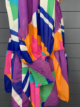 Load image into Gallery viewer, Sunset Dreams Geometric Dress
