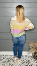 Load image into Gallery viewer, Salty Striped Embroidered Sweater