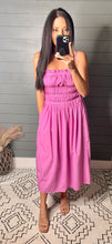 Load image into Gallery viewer, Tied Up At The Moment Midi Dress