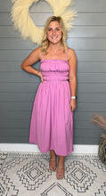 Load image into Gallery viewer, Tied Up At The Moment Midi Dress