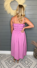 Load image into Gallery viewer, Tied Up At The Moment Midi Dress