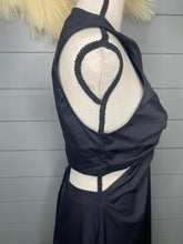 Load image into Gallery viewer, Fun And Free Black Midi Dress