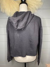 Load image into Gallery viewer, Born In The USA Cropped Hoodie Sweatshirt