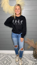 Load image into Gallery viewer, Dancing Skeletons Halloween Sweatshirt