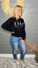 Load image into Gallery viewer, Dancing Skeletons Halloween Sweatshirt