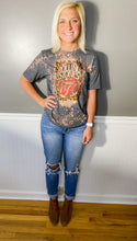 Load image into Gallery viewer, Distressed Band Tee