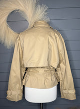 Load image into Gallery viewer, Short Trench Coat