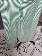 Load image into Gallery viewer, All For The Green Pin Striped Midi Dress