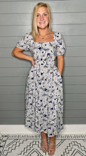 Load image into Gallery viewer, Atlantis Cutout Midi Dress