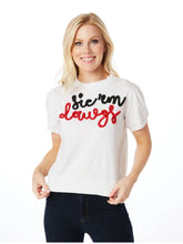 Load image into Gallery viewer, Stewart Simmons Sic'em Dawgs Embroidered Top