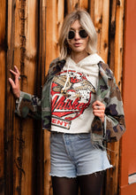 Load image into Gallery viewer, Whiskey Bent Cropped Hoodie Sweatshirt