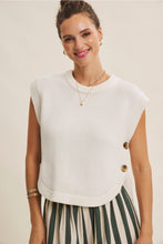 Load image into Gallery viewer, The Everly Button Detail Sweater