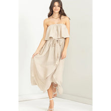 Load image into Gallery viewer, Free Flowing Strapless Maxi Dress