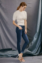 Load image into Gallery viewer, Mid Rise Kancan Skinny Jean