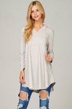 Load image into Gallery viewer, Cozy Up Hooded Tunic Sweatshirt