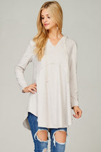 Load image into Gallery viewer, Cozy Up Hooded Tunic Sweatshirt