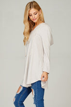 Load image into Gallery viewer, Cozy Up Hooded Tunic Sweatshirt