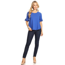 Load image into Gallery viewer, Day Dreaming Flutter Sleeve Top