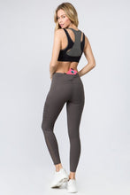 Load image into Gallery viewer, Let's Get Moving Charcoal Moto Leggings