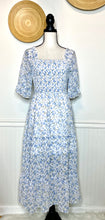 Load image into Gallery viewer, Watch Me Bloom Smocked Midi Dress