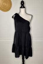 Load image into Gallery viewer, Always On Vacay One Shoulder Tied Strap Dress
