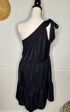Load image into Gallery viewer, Always On Vacay One Shoulder Tied Strap Dress